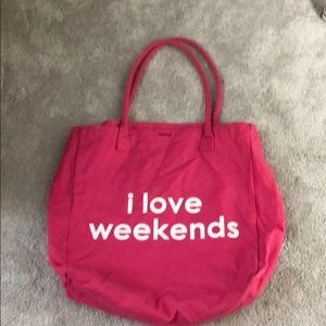Peace Love World tote